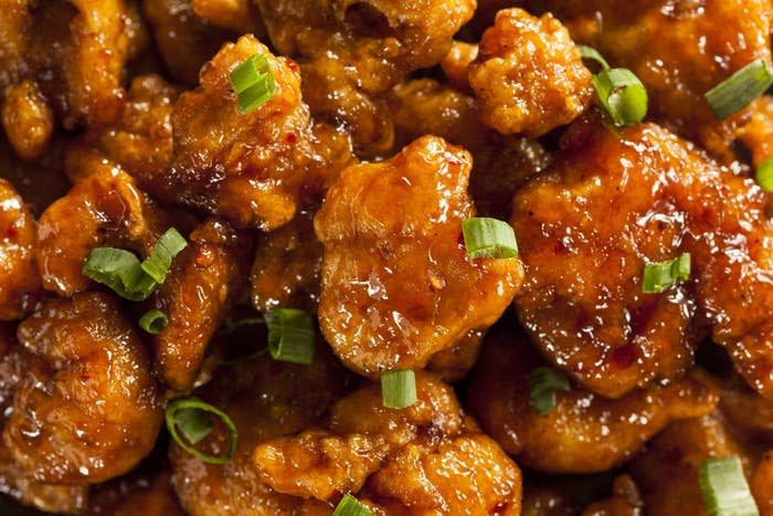 Orange chicken