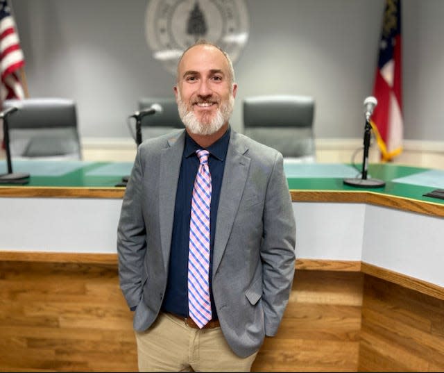 City Manager Jonathan Lynn is photographed.