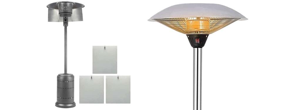 Two heat lamp options Nablu Kismile inbody