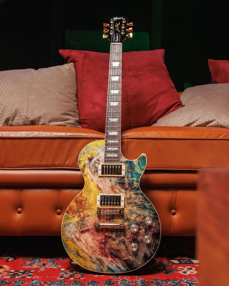 Gibson Custom Our Mountains Les Paul Guitar