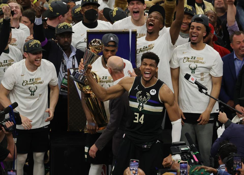 Giannis Antetokounmpo and the Bucks are set up nicely for a run at another NBA championship.