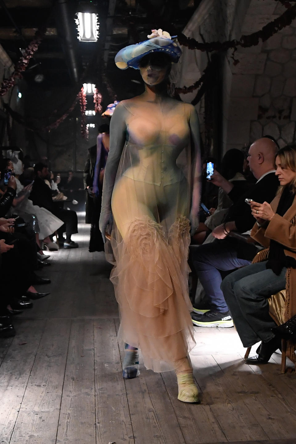 Maison Margiela Couture Spring 2024 show, Paris Couture Fashion Week, Maison Margiela x Louboutin