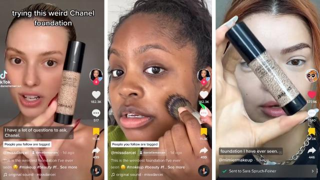 chanel complexion touch wear test｜TikTok Search