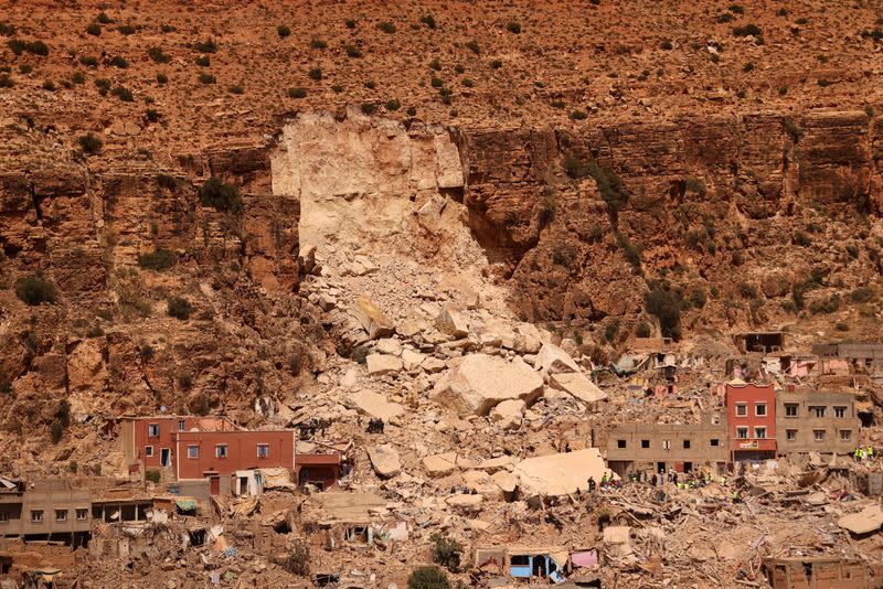 Secuelas del terremoto mortal en Marruecos