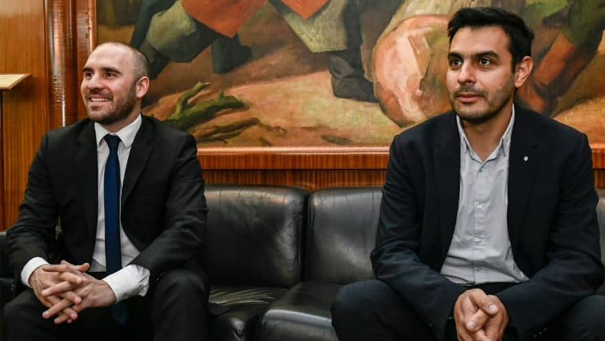 Guzmán junto a López Osornio, su hombre de confianza en Energía.