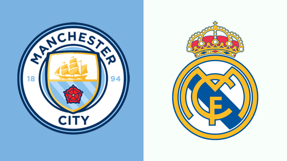 Manchester City v Real Madrid graphic