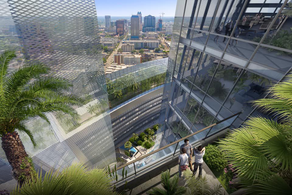 The Health Towers could become downtown Orlando's tallest building.