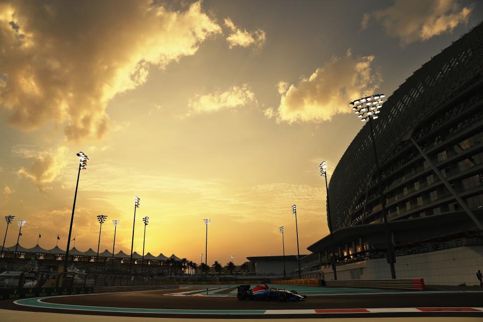 The Abu Dhabi Grand Prix race track - Credit: Getty