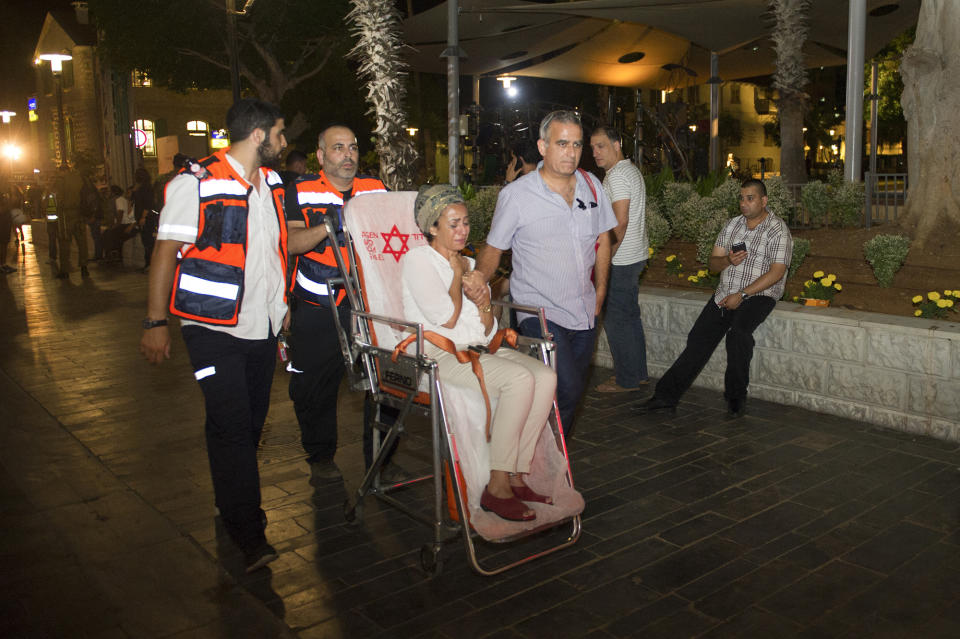 Shooting attack in central Tel Aviv