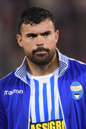 FILE PHOTO: Soccer Football - Serie A - SPAL v Inter Milan - Paolo Mazza, Ferrara, Italy - October 7, 2018 SPAL's Andrea Petagna REUTERS/Alberto Lingria