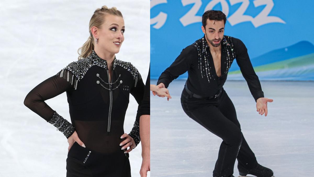 True test of love: Engaged ice dancers face off at Olympics - The San Diego  Union-Tribune