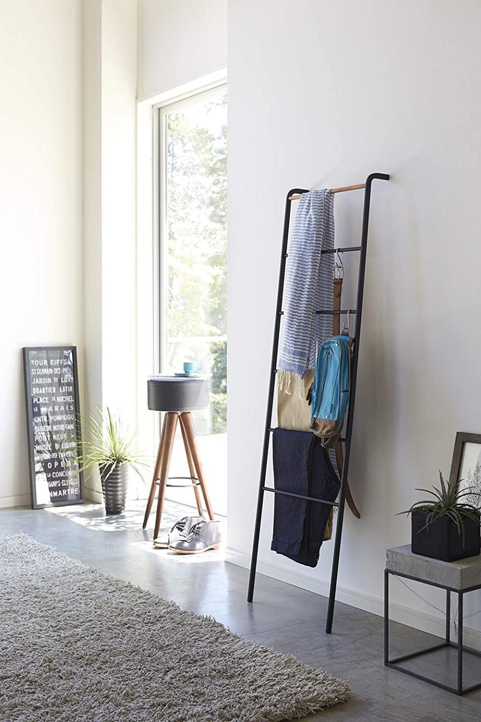 7) Leaning Ladder Rack