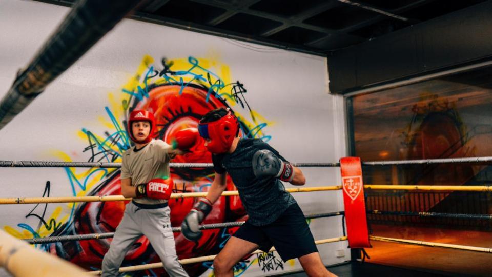 Northern Echo: los jóvenes luchadores de Billingham Boxing Academy en acción 