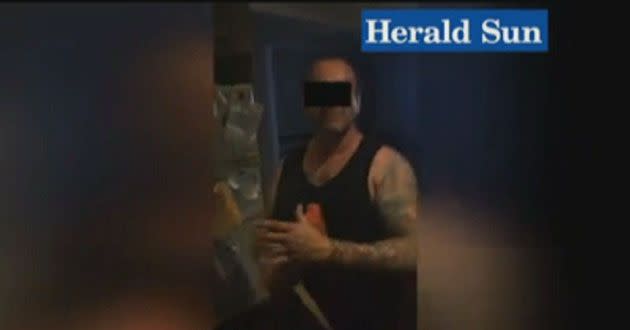 Jane, who claims to be a victim of domestic violence, filmed one of the horror attacks on her phone. Photo: 7News courtesy of Herald Sun