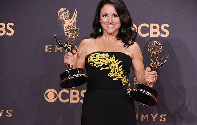 The actress following her recent Emmy win. Source: Getty