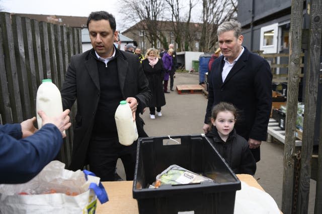 Keir Starmer visit to Glasgow