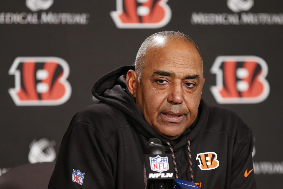 Marvin Lewis will leave the Bengals after this season, per ESPN reports. (AP)