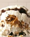 <p>The next best thing when you don't have a fire pit.</p><p>Get the recipe from <a href="https://www.delish.com/cooking/recipe-ideas/recipes/a56624/smores-trifle-recipe/" rel="nofollow noopener" target="_blank" data-ylk="slk:Delish;elm:context_link;itc:0;sec:content-canvas" class="link ">Delish</a>. </p>