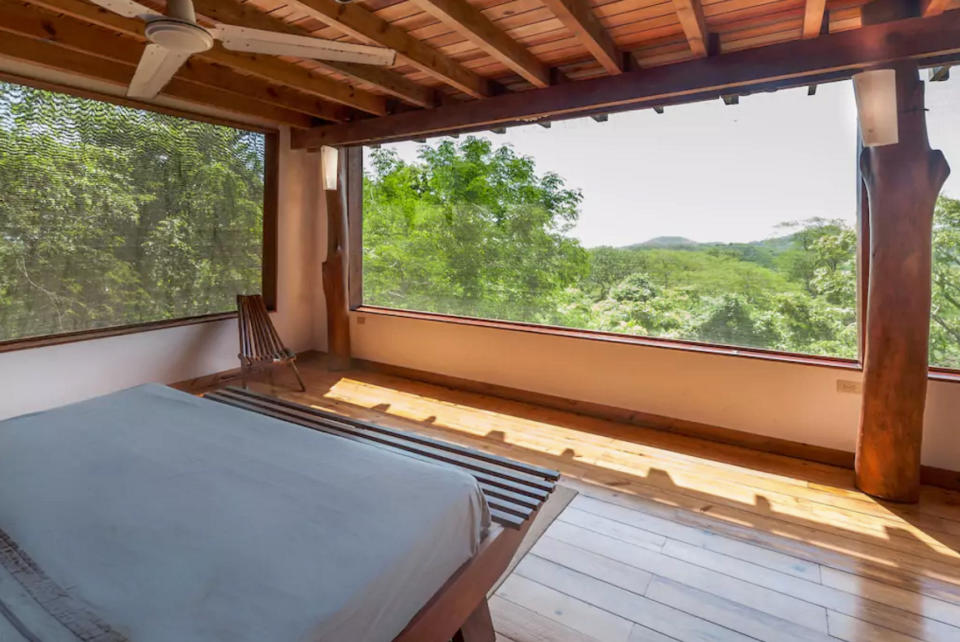 <p>The second bedroom also boasts great views of the surroundings. (Airbnb) </p>