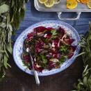 <p>Give this simple salad a try. The earthy mushrooms pair incredibly well with the bitter radicchio, tempered in a balsamic vinaigrette.</p><p><strong><a href="https://www.countryliving.com/food-drinks/a34347696/roasted-mushrooms-and-radicchio/" rel="nofollow noopener" target="_blank" data-ylk="slk:Get the recipe;elm:context_link;itc:0;sec:content-canvas" class="link ">Get the recipe</a>.</strong> </p>