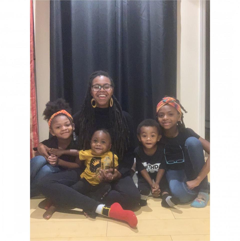 PHOTO: Khadijah Hines is pictured with her four children. (Khadijah Hines)
