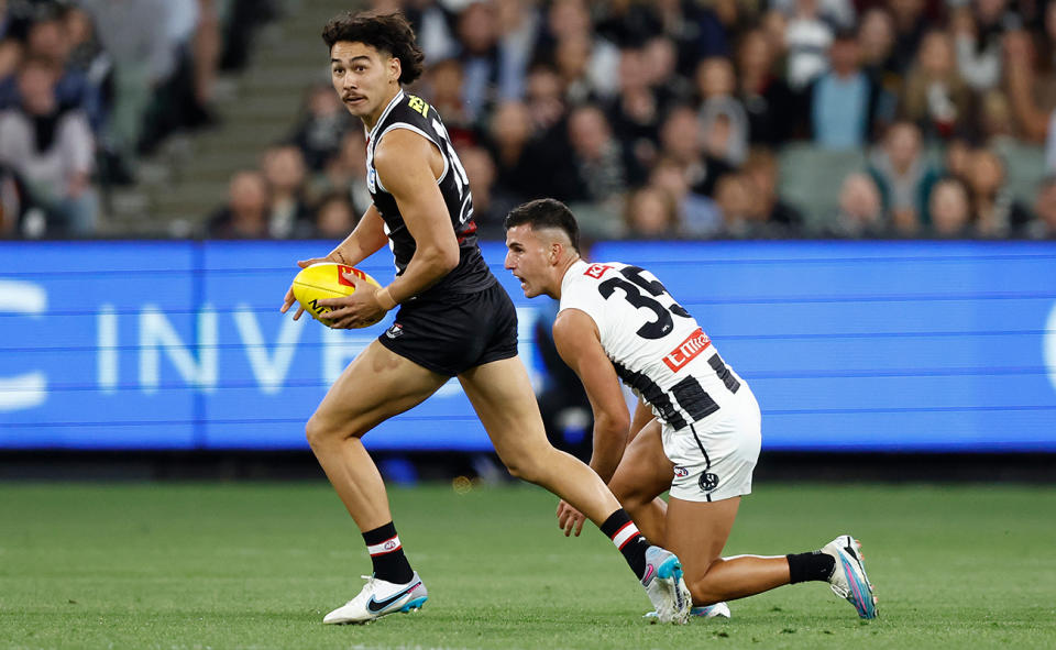 Nick Daicos and Mitch Owens.