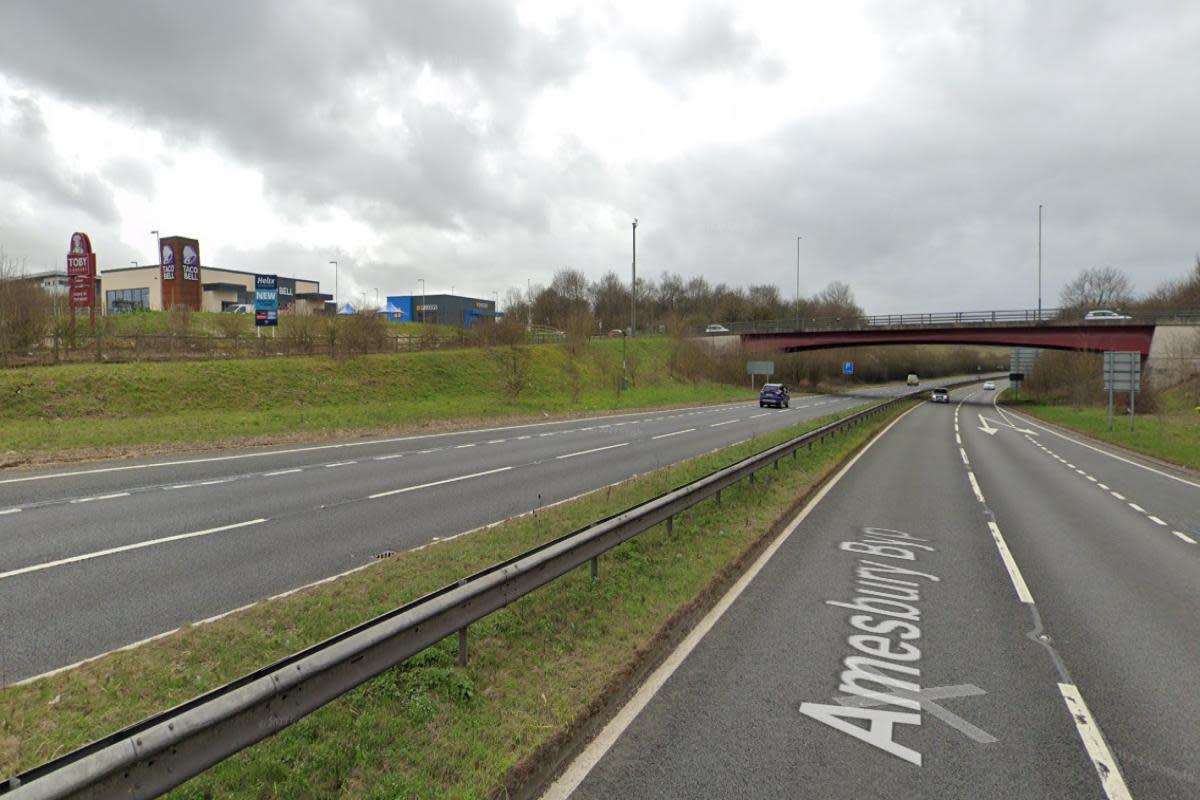 The A303 was closed for 12 hours due to a fuel spillage. <i>(Image: Google Maps)</i>