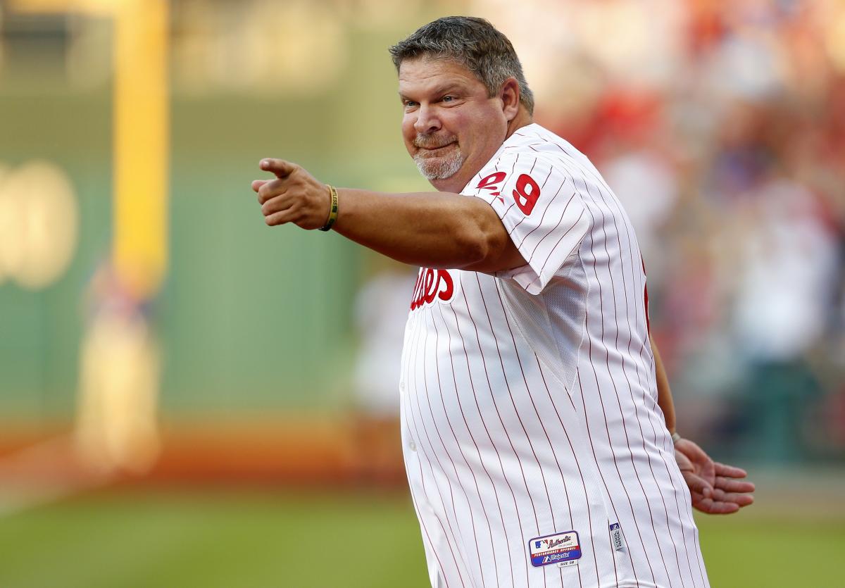 John Kruk kept his Mullet trimmed and cropped at all times. Him and Randy  Johnson may have bot…