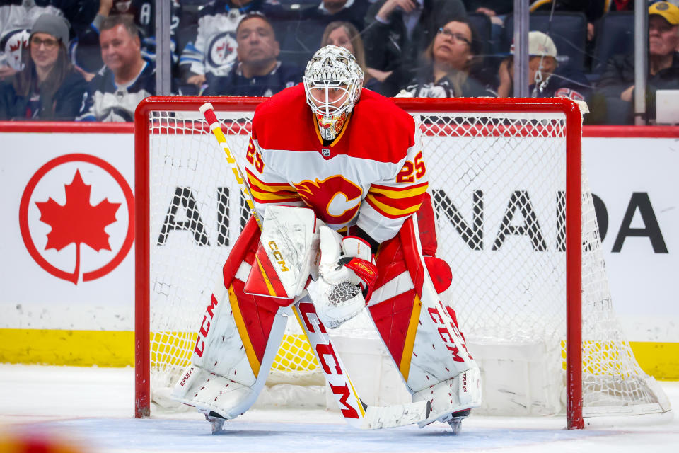 The Flames need Jacob Markstrom to regain his All-Star form this NHL season. (Photo by Jonathan Kozub/NHLI via Getty Images)