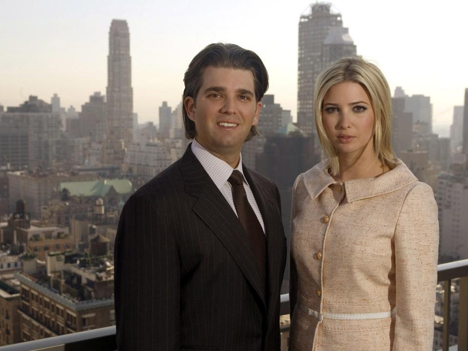 Ivanka and Donald Trump Jr.