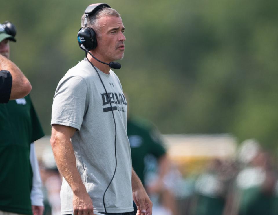 Delaware Valley head coach Duke Greco has compiled an 82-12 record at the Division III Doylestown school.