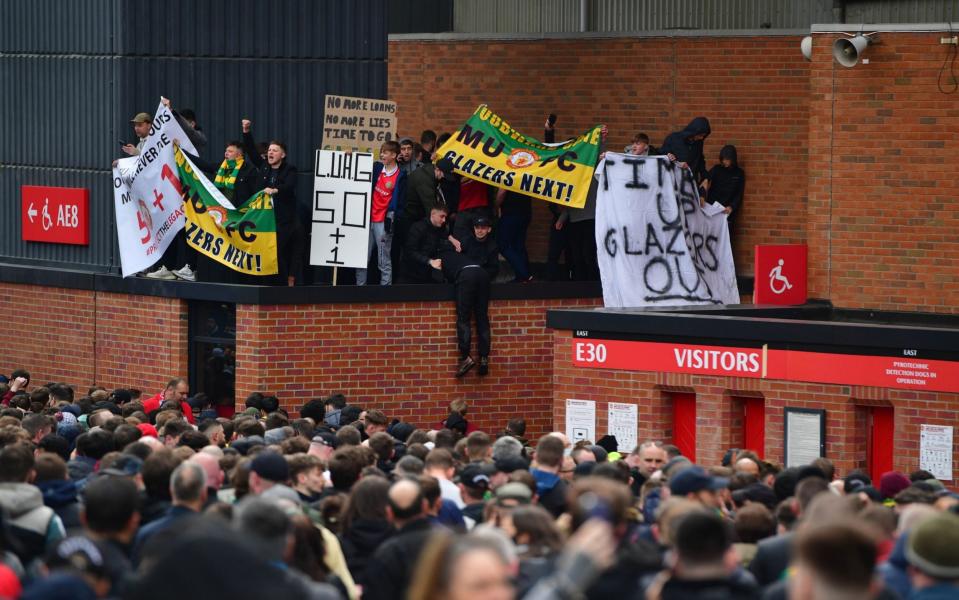 Premier League clubs ready to increase stadium security after Old Trafford breach - GETTY IMAGES