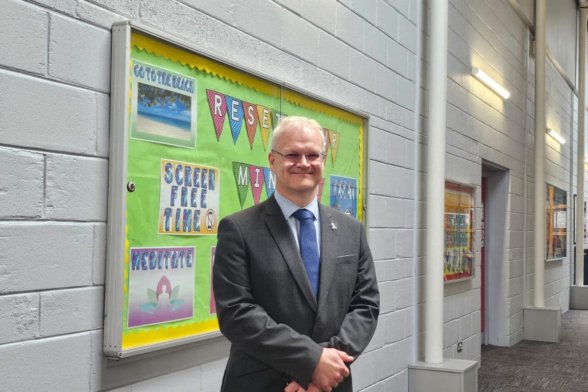 Principal Darron McLaughlin <i>(Image: Erne Integrated College)</i>