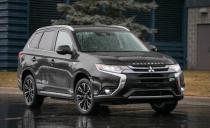 <p><a rel="nofollow noopener" href="https://www.caranddriver.com/mitsubishi/outlander" target="_blank" data-ylk="slk:Mitsubishi’s Outlander;elm:context_link;itc:0;sec:content-canvas" class="link ">Mitsubishi’s Outlander</a> doesn’t rank near the top of many lists-certainly not our <a rel="nofollow noopener" href="https://www.caranddriver.com/flipbook/practical-matters-every-compact-crossover-suv-ranked-from-worst-to-best#1" target="_blank" data-ylk="slk:overall compact-crossover rankings;elm:context_link;itc:0;sec:content-canvas" class="link ">overall compact-crossover rankings</a>-but it sure can hold carry-on luggage. In spite of its lowish cargo volume, the Mitsubishi swallows 27 carry-ons with its second- and third-row seats folded. (Along with the Volkswagen Tiguan, the Outlander is the only nonluxury compact crossover we’ve tested with a third row.) Although the third row limits its seats-up capacity to two carry-ons, it has easy-to-fold second and third rows that, when down, create a flat load floor to help it fit the most carry-ons of any compact crossover we’ve tested. </p>