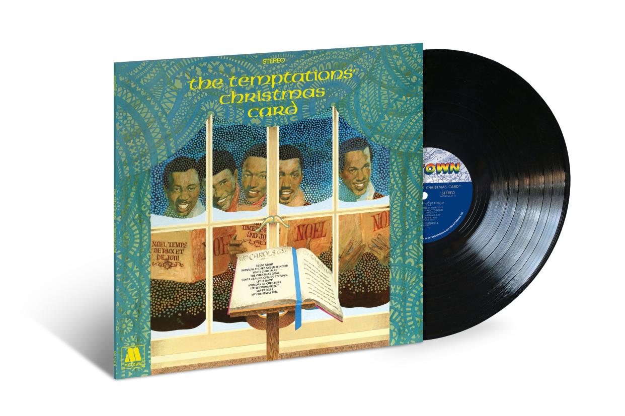 The Temptations' 1970 "Christmas Card" album, recently reissued by Motown on vinyl.