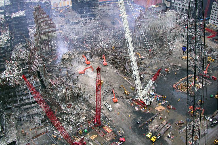 Las fotos inéditas tras el ataque del 11-s en New York halladas en una subasta