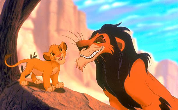 Disney Simba and Scar in 'The Lion King'