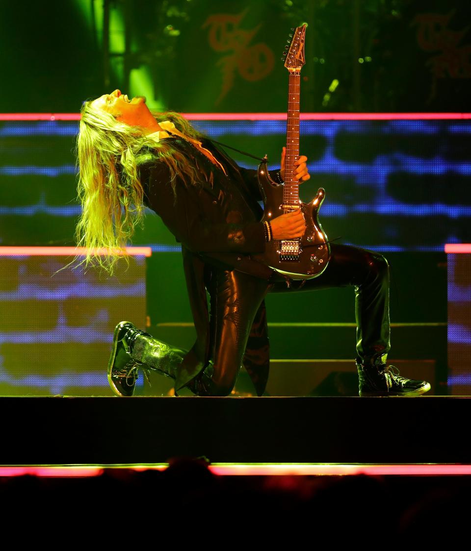 Trans-Siberian Orchestra holds the record for the most concerts by one act in the 20-year history of the Resch Center. TSO, shown here during its 2019 visit, has performed 23 times in the building.