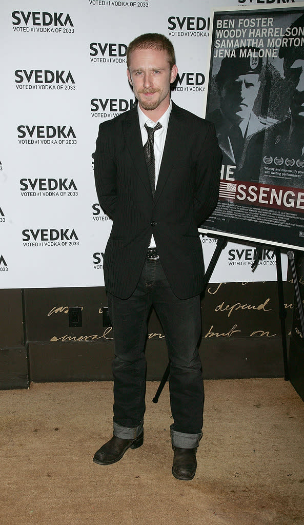 The Messenger NY premiere 2009 Ben Foster