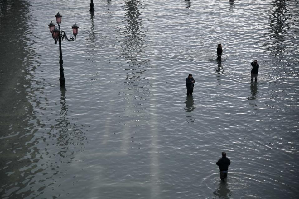 Les images impressionnantes des inondations à Venise