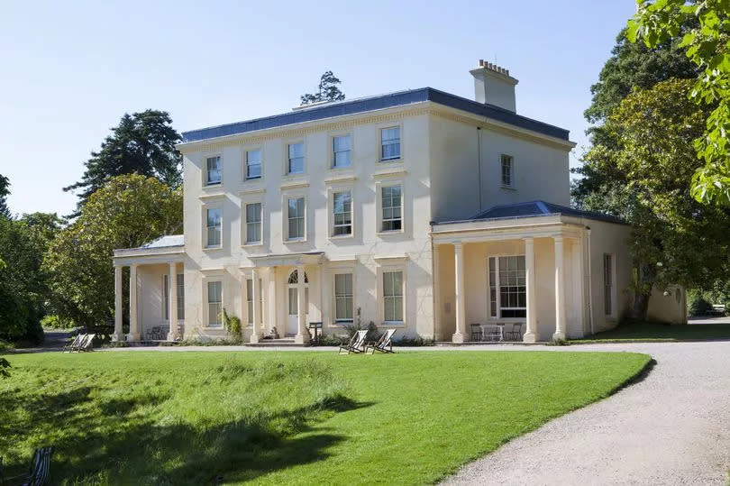 A view of the house from the driveway at Greenway, Devon. -Credit:©National Trust/Marianne Majerus