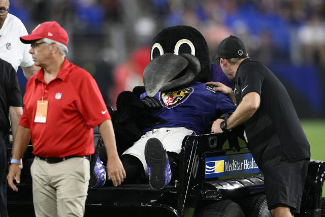 Baltimore Ravens linebacker Tavius Robinson (95) runs during an NFL  preseason football game against the Washington Commanders, Monday, August 21,  2023 in Landover. (AP Photo/Daniel Kucin Jr Stock Photo - Alamy