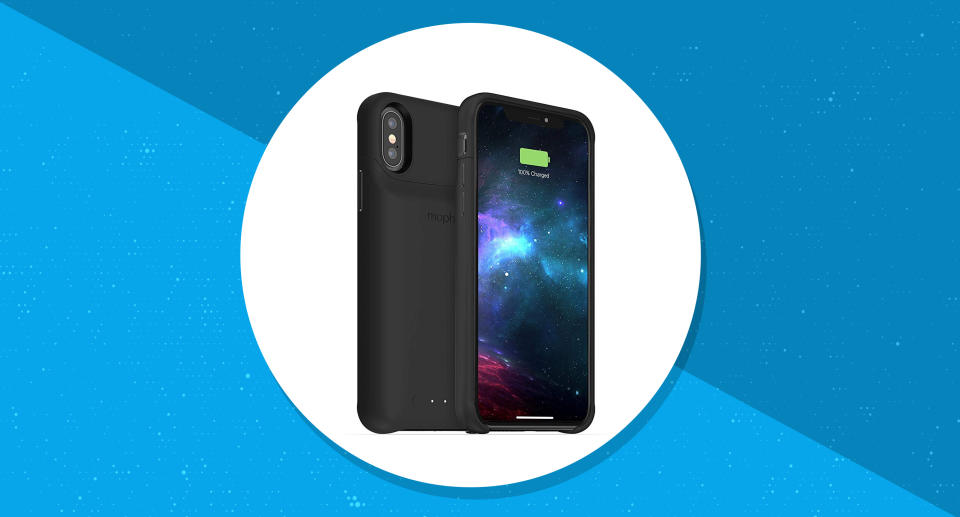 Need some juice? This phone case will keep your iPhone X or iPhone XS pristine and fully charged all day. (Photo: Amazon)