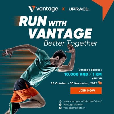 Vantage hợp tác với UpRace 2022 để hỗ trợ các tổ chức từ thiện quan trọng tại Việt Nam