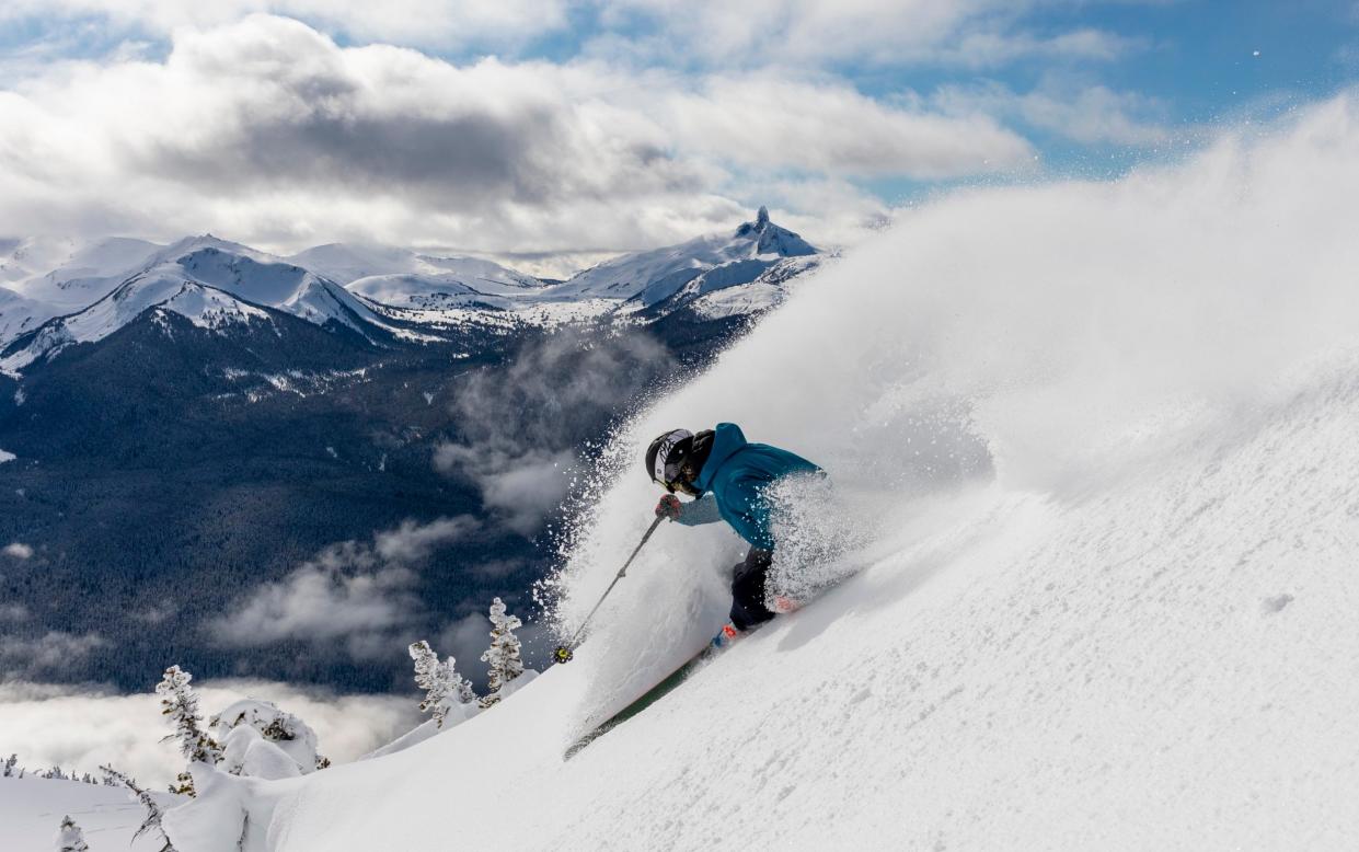 Skiing in Whistler