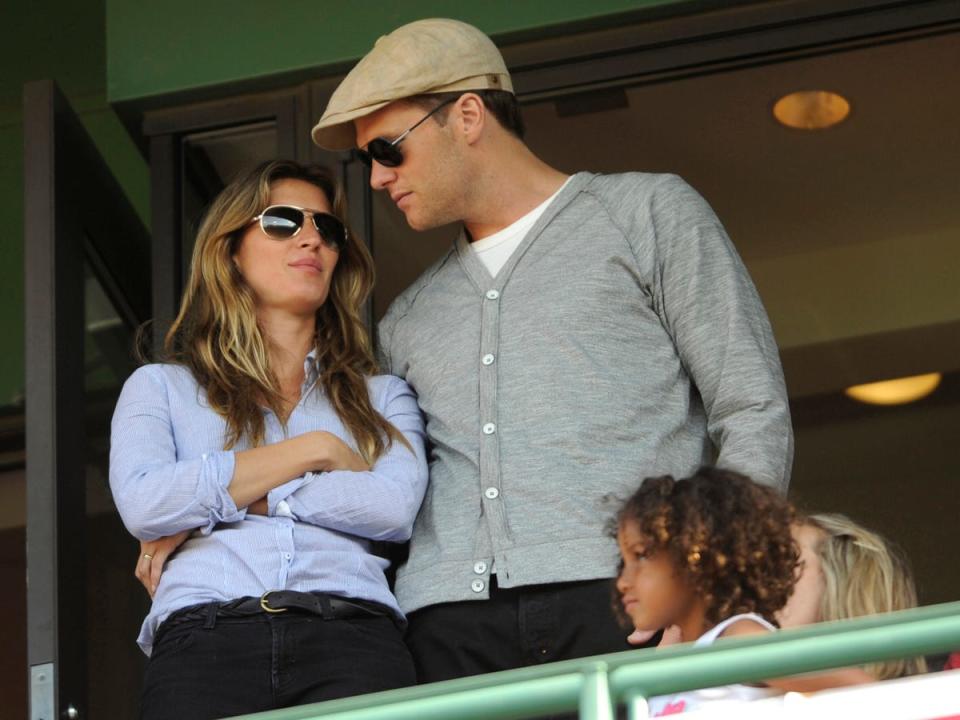 tom brady gisele yankees