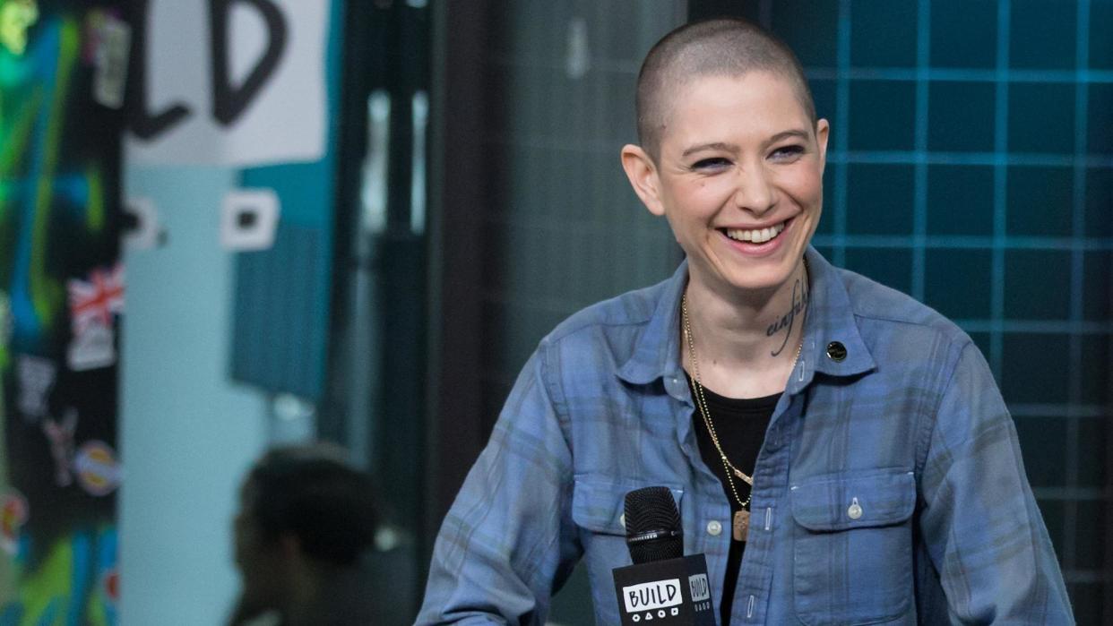 <em>Billions</em> star Asia Kate Dillon speaks on playing nonbinary Taylor Amber Mason in the hit Showtime drama series. (Photo: Build NYC)