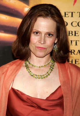 Sigourney Weaver at the NY premiere of Touchstone's The Village
