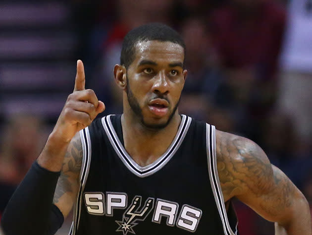 LaMarcus Aldridge. (Getty Images)