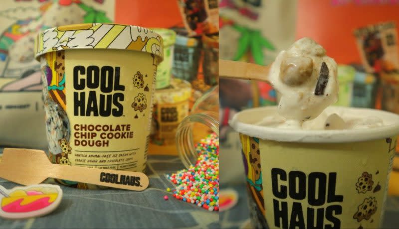 coolhaus - chocolate chip cookie dough